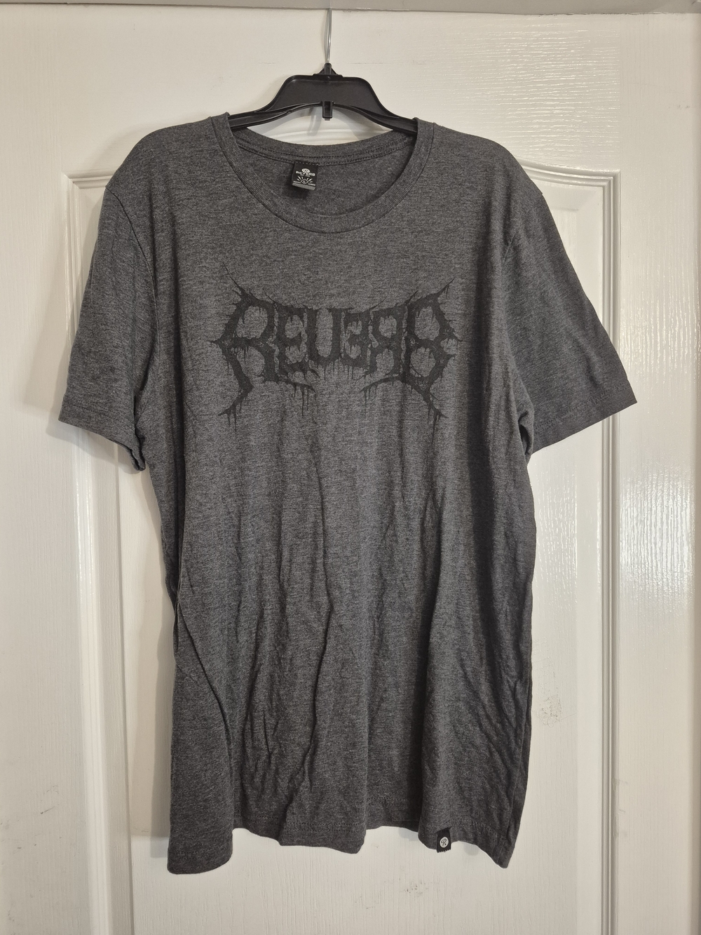 Men's Dark Gray Graphic Short Sleeve Tee